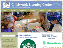 Tablet Screenshot of childswork.org